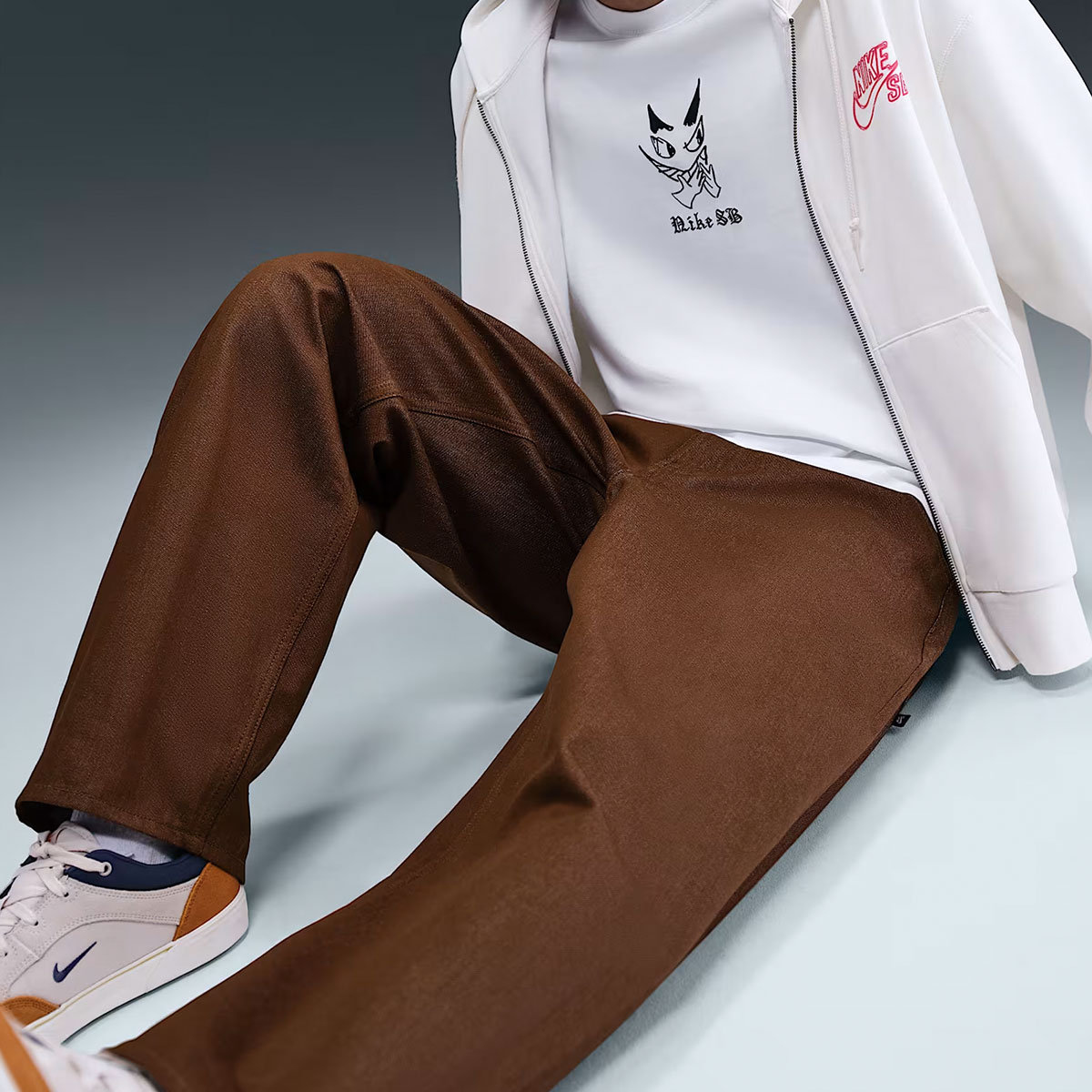 NIKE SB �ʥ��������ӡ� �ʥ���sb ��� �롼�� �ǥ˥� �������ȥܡ��ɥѥ�� �⥹���åɥ֥饦�� 32inch 34inch �����������͵��֥��� ���� nikesb | LOOSE DENIM PANTS��IB2993-235��