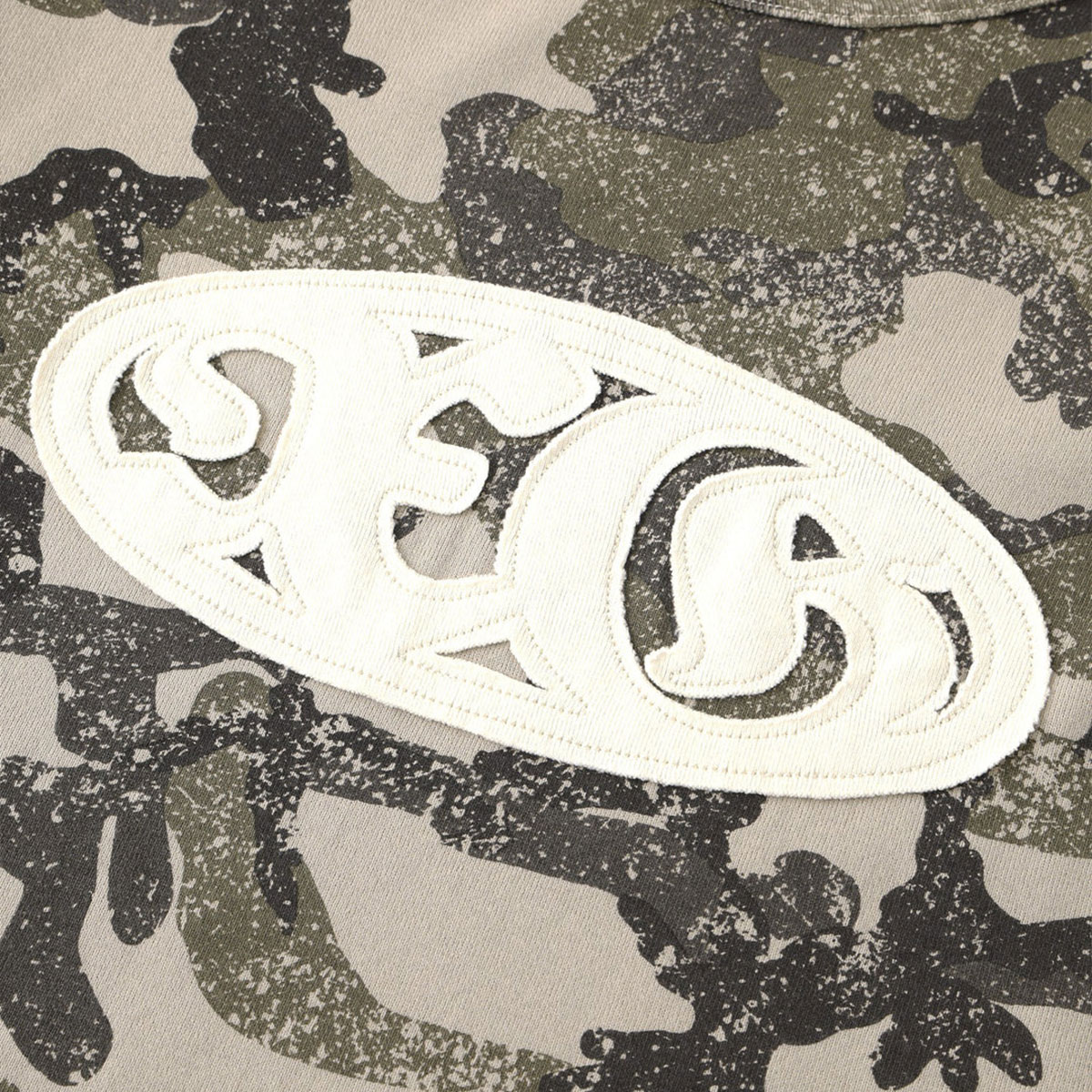 X-GIRL | OVAL LOGO PATCH L/S COMPACT TOP��105261011020��