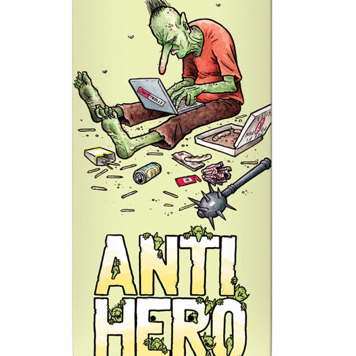 ������ҡ����� �������ȥܡ��� �����ܡ� �ǥå� �������� 8.5inc �������ȥǥå� ���󥿥� �͵��֥��� ANTI HERO |  DAAN TROLLS��10020ZZ038DA00��