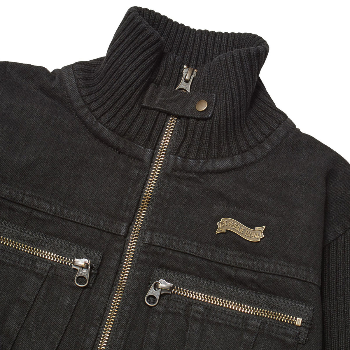 X-GIRL | FADED RIBBED SLEEVE JACKET��105261021001��