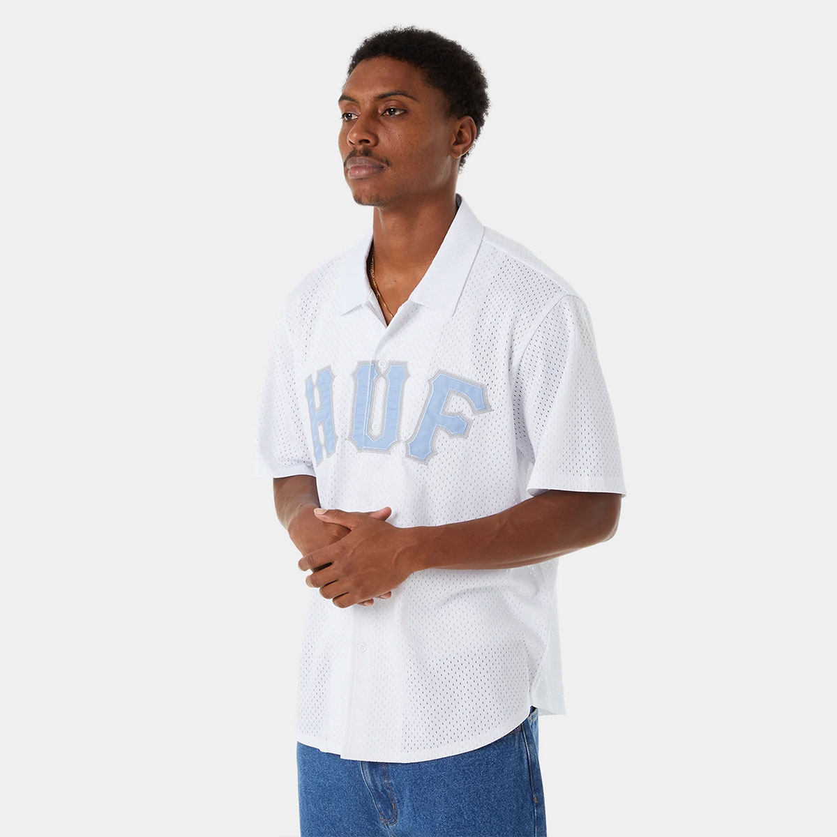 20%OFF HUF ϥ Ⱦµ ȥåץ å˥å  ǥ  2 L XL ȥܡ  ͵ ֥ | ARCH MESH BUTTON UPBU00237