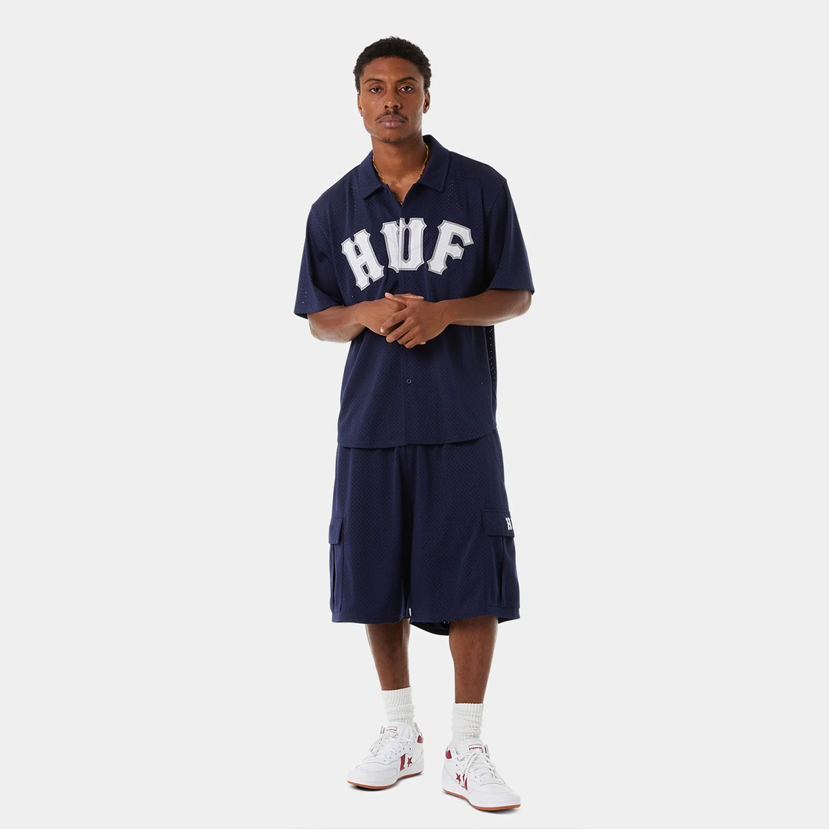 20%OFF HUF ϥ Ⱦµ ȥåץ å˥å  ǥ  2 L XL ȥܡ  ͵ ֥ | ARCH MESH BUTTON UPBU00237