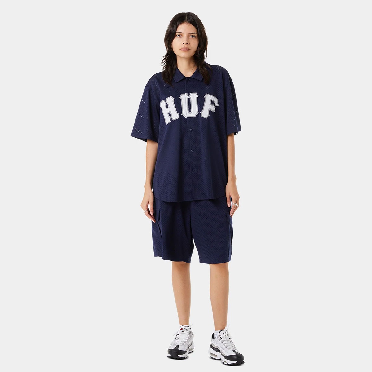 20%OFF HUF ϥ Ⱦµ ȥåץ å˥å  ǥ  2 L XL ȥܡ  ͵ ֥ | ARCH MESH BUTTON UPBU00237