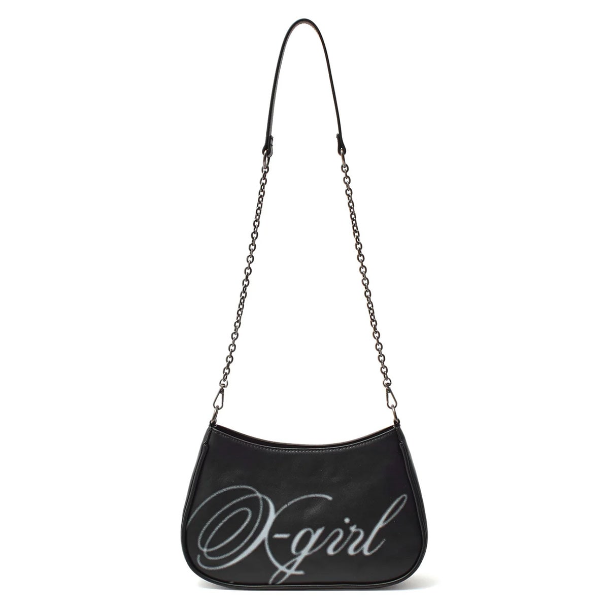 X-GIRL | SPRAY SCRIPT LOGO SHOULDER BAG��105261053001��