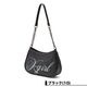 X-GIRL | SPRAY SCRIPT LOGO SHOULDER BAG��105261053001��