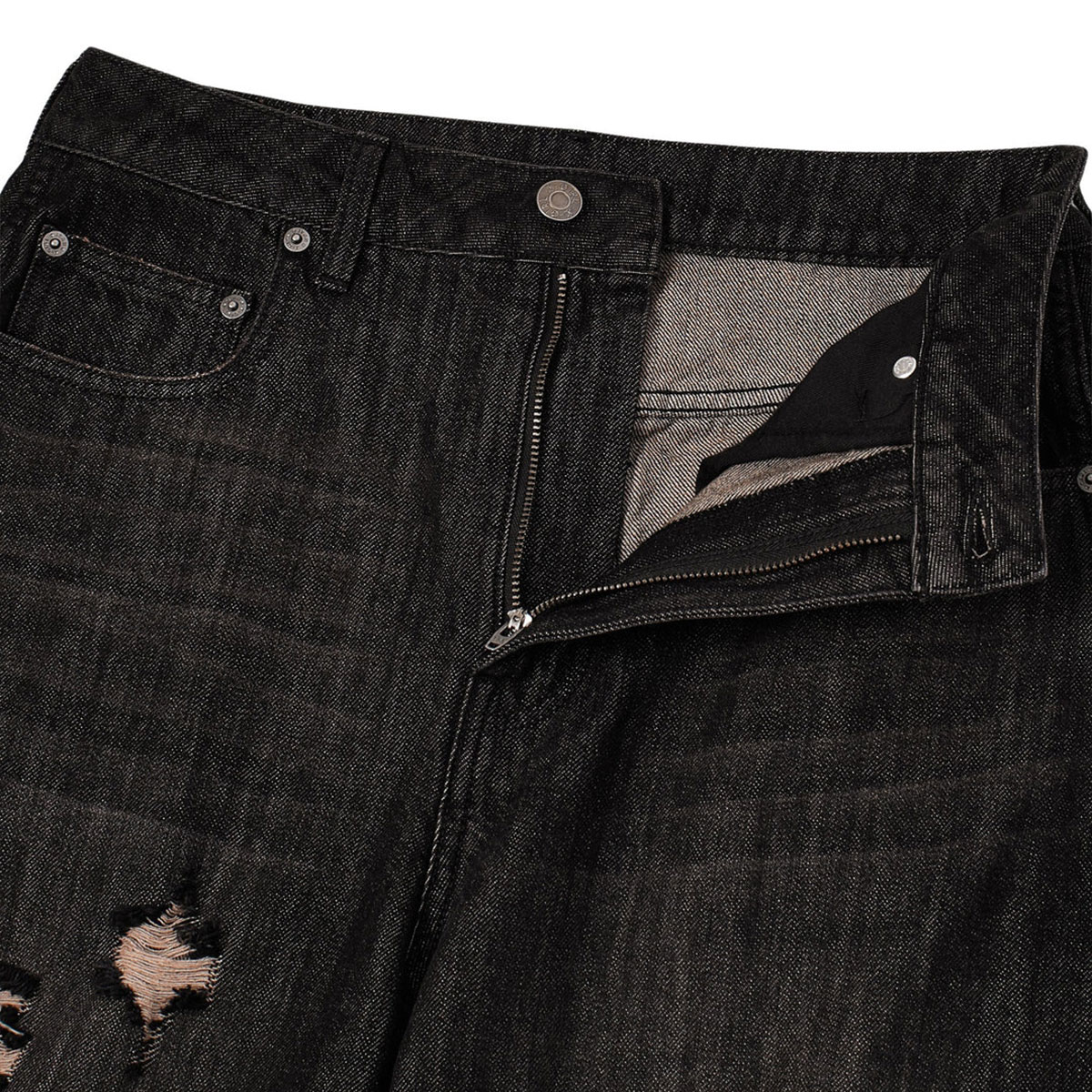 X-GIRL | DISTRESSED BAGGY DENIM PANTS��105262031011��