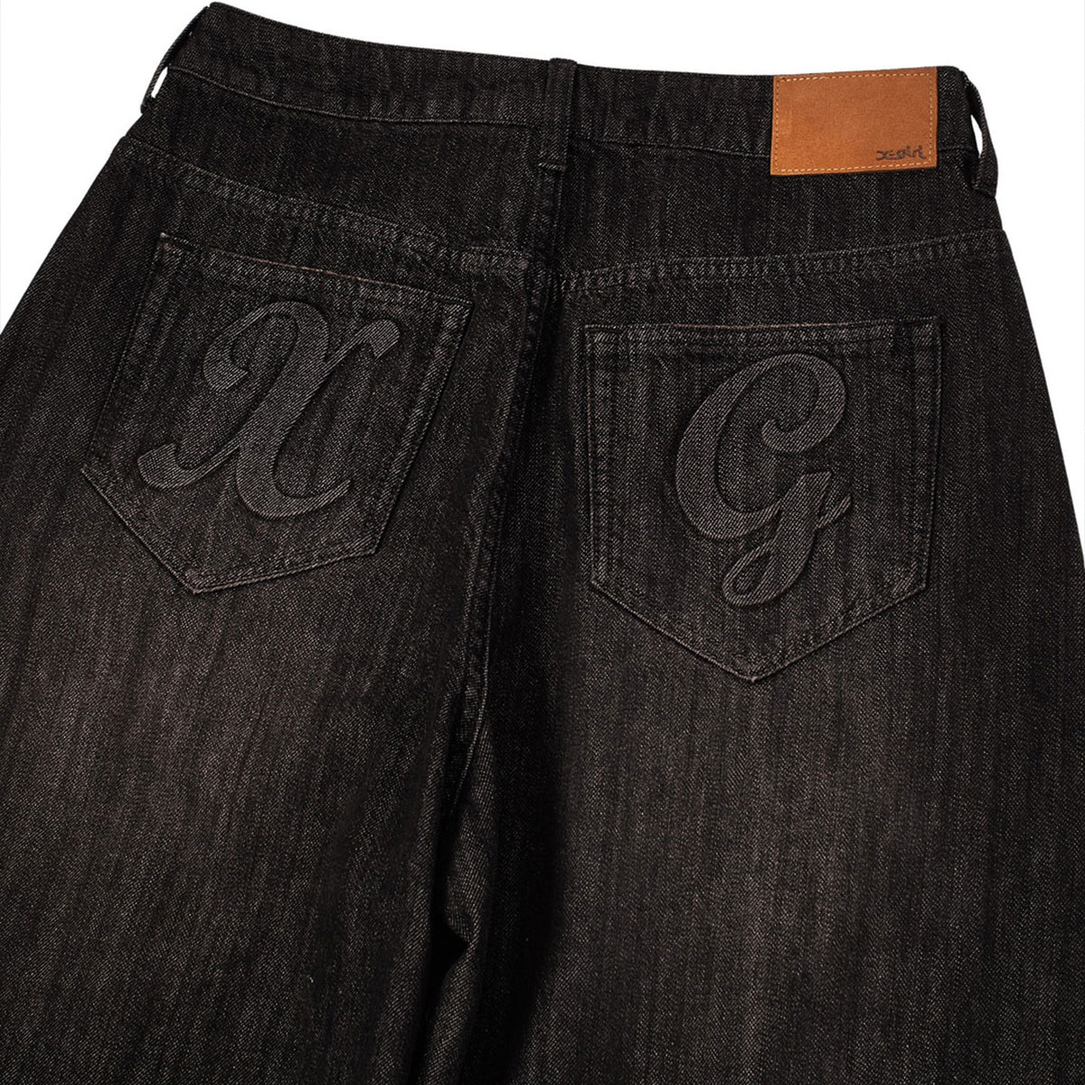 X-GIRL | DISTRESSED BAGGY DENIM PANTS��105262031011��