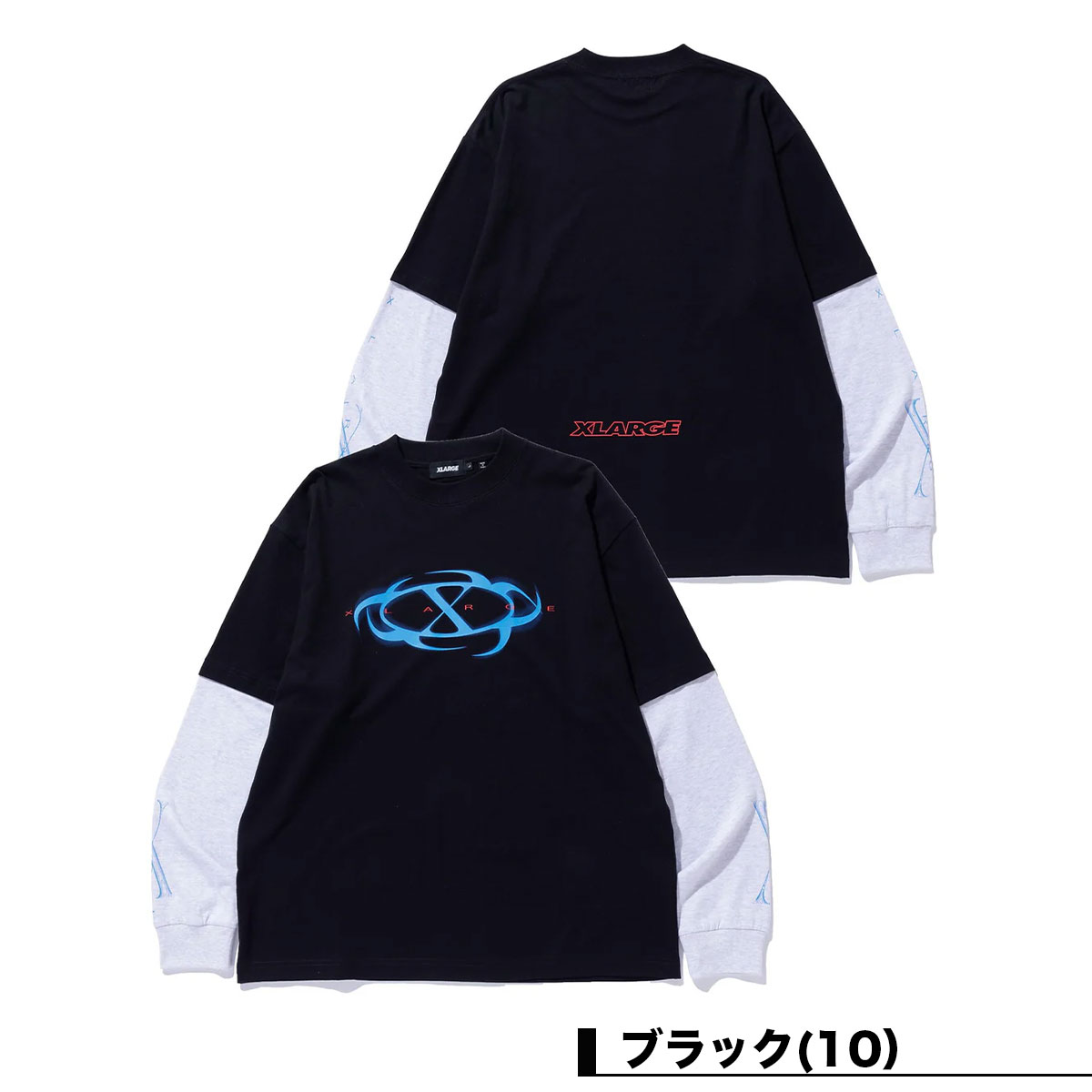 �ڥ��ꥹ�ޥ�������ۥ������ȥ�顼�� ��� ����T ĹµT����� �ȥåץ� �Ť����� �֥�å� L ���ȥ꡼�� �͵��֥��� XLARGE ���� 2025 ���� | LAYERED L/S TEE��101254011006��