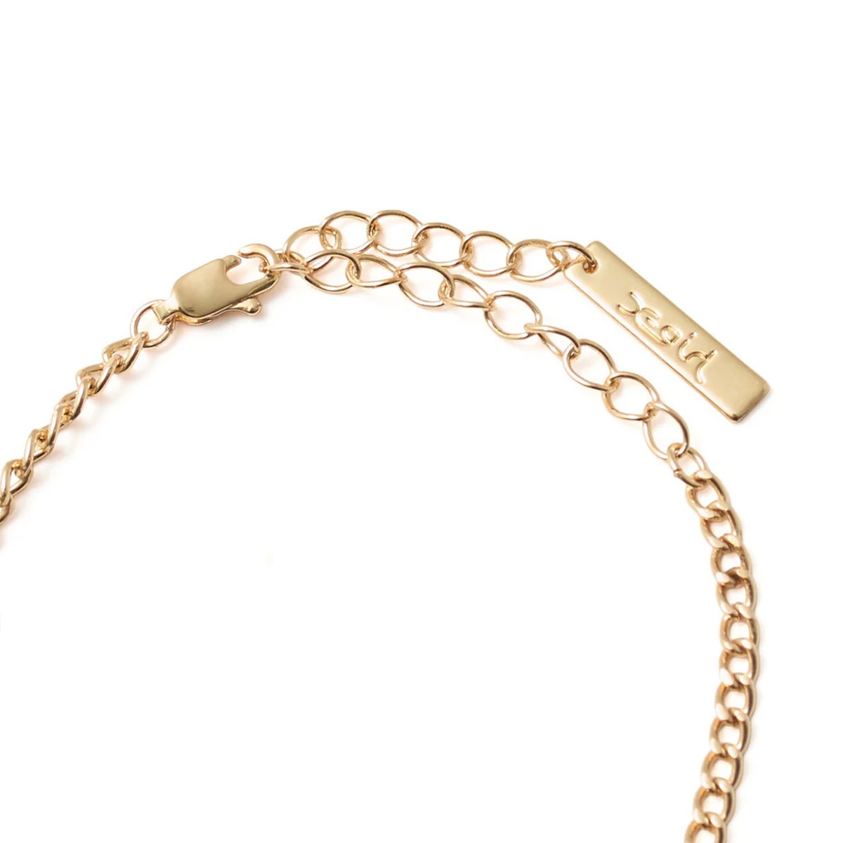 X-GIRL | LOGO AND RHINESTONE NECKLACE��105261054019��