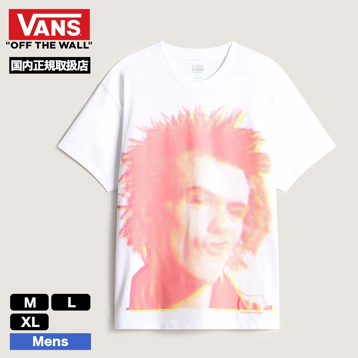 VANS | Sex Pistols Pretty Vicious T-Shirt ��VN00134RWHT��