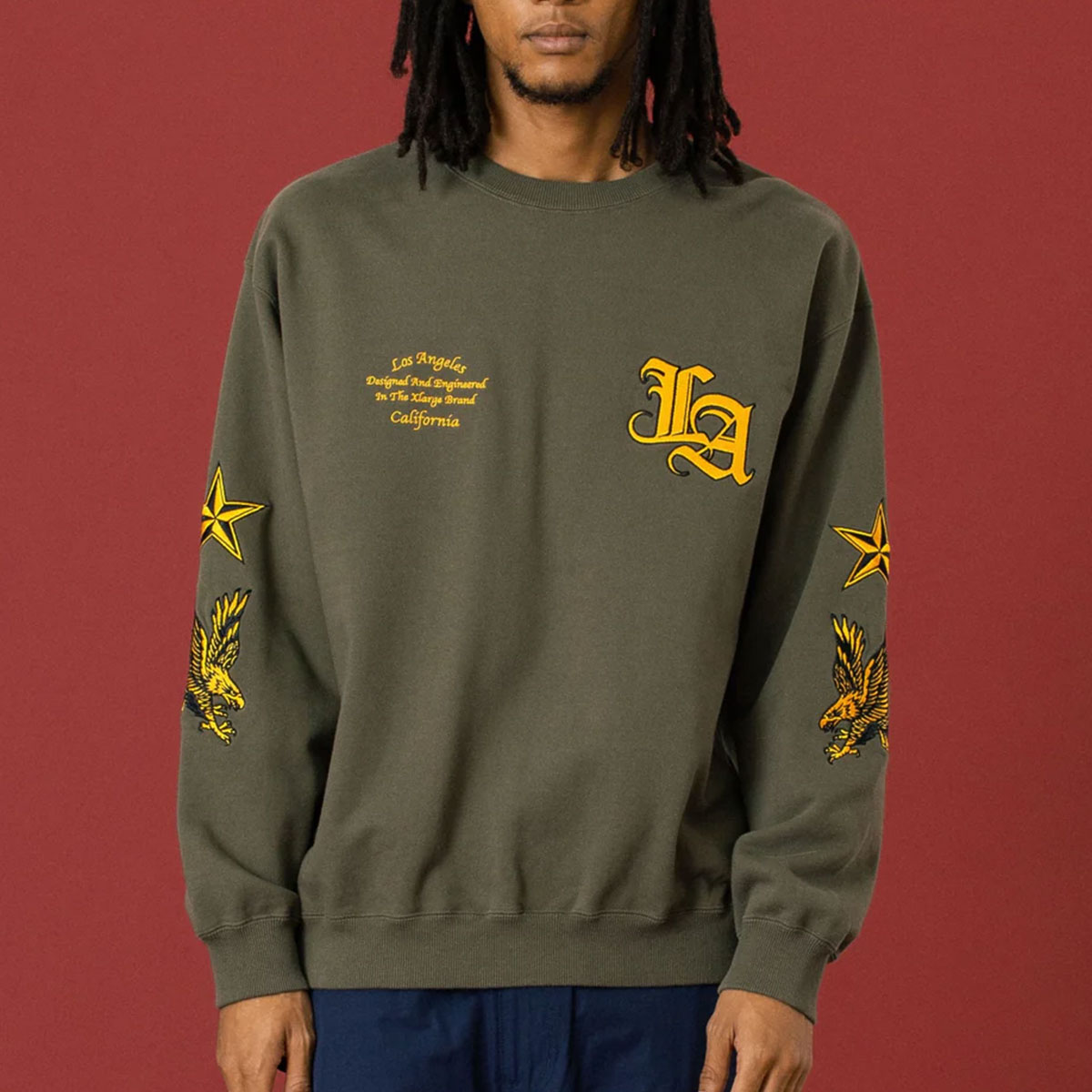 �ڥ��ꥹ�ޥ�������ۥ������ȥ�顼�� ��� �������å� �ȥ졼�ʡ� �� �� �ɽ� ��3�� L ���ȥ꡼�� �͵��֥��� XLARGE ���� 2025 ���� | VARSITY CREWNECK SWEATSHIRT��101254012003��