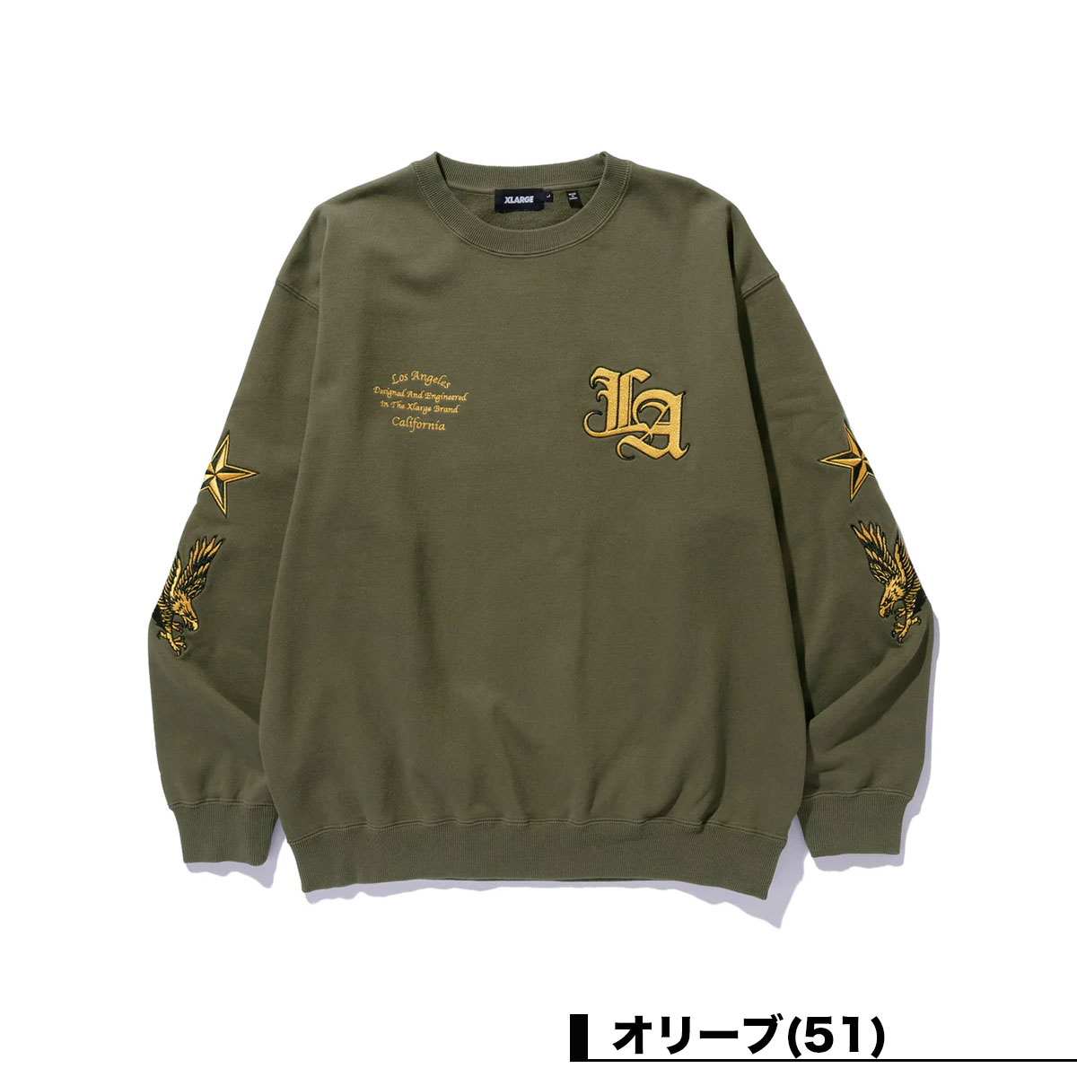 �ڥ��ꥹ�ޥ�������ۥ������ȥ�顼�� ��� �������å� �ȥ졼�ʡ� �� �� �ɽ� ��3�� L ���ȥ꡼�� �͵��֥��� XLARGE ���� 2025 ���� | VARSITY CREWNECK SWEATSHIRT��101254012003��