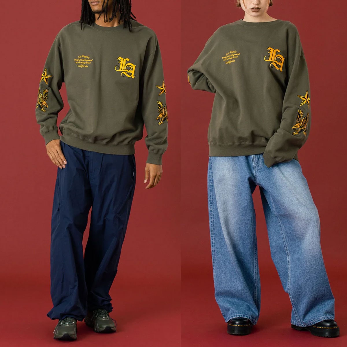 �ڥ��ꥹ�ޥ�������ۥ������ȥ�顼�� ��� �������å� �ȥ졼�ʡ� �� �� �ɽ� ��3�� L ���ȥ꡼�� �͵��֥��� XLARGE ���� 2025 ���� | VARSITY CREWNECK SWEATSHIRT��101254012003��