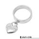 X-GIRL | HEART PADLOCK RING��105261054020��