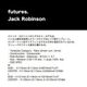 futures. | Jack Robinson��11007131RHJRL / 11007131RHJRM��