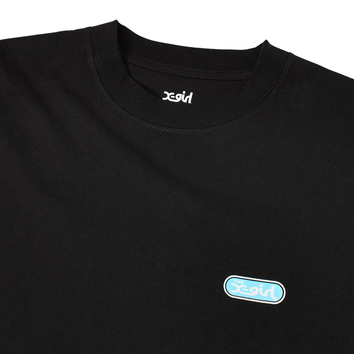 �ڥ��ޡ�������� X-GIRL | CIRCLE LOGO AND FACE S/S BIG TEE DRESS��105262041013��