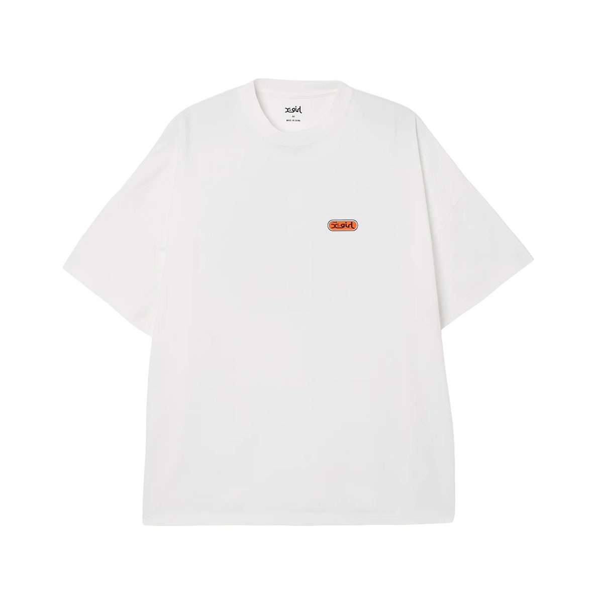 �ڥ��ޡ�������� X-GIRL | CIRCLE LOGO AND FACE S/S BIG TEE DRESS��105262041013��