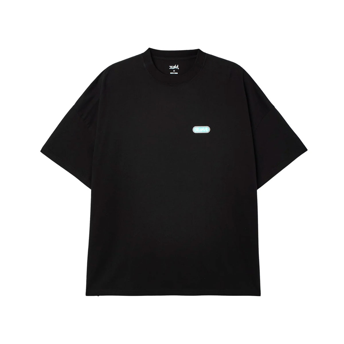 �ڥ��ޡ�������� X-GIRL | CIRCLE LOGO AND FACE S/S BIG TEE DRESS��105262041013��