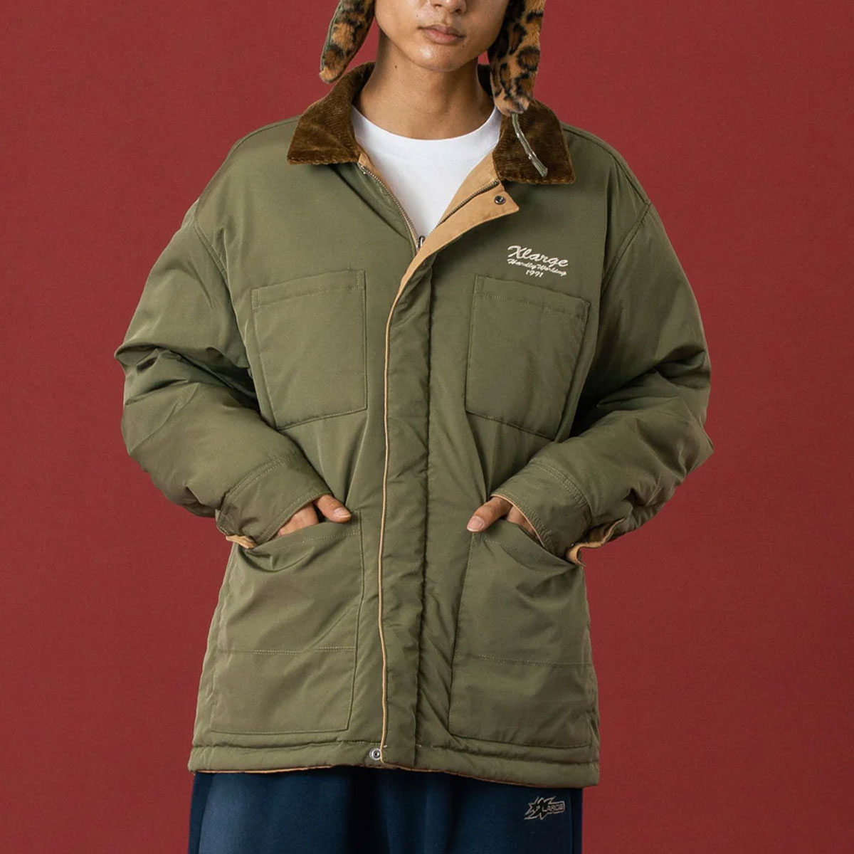 �������ȥ�顼�� ��� ��С����֥������㥱�å� ����  L ���ȥ꡼�� �͵��֥��� XLARGE ���� 2025 ���� | REVERSIBLE WORK JACKET��101254021003��