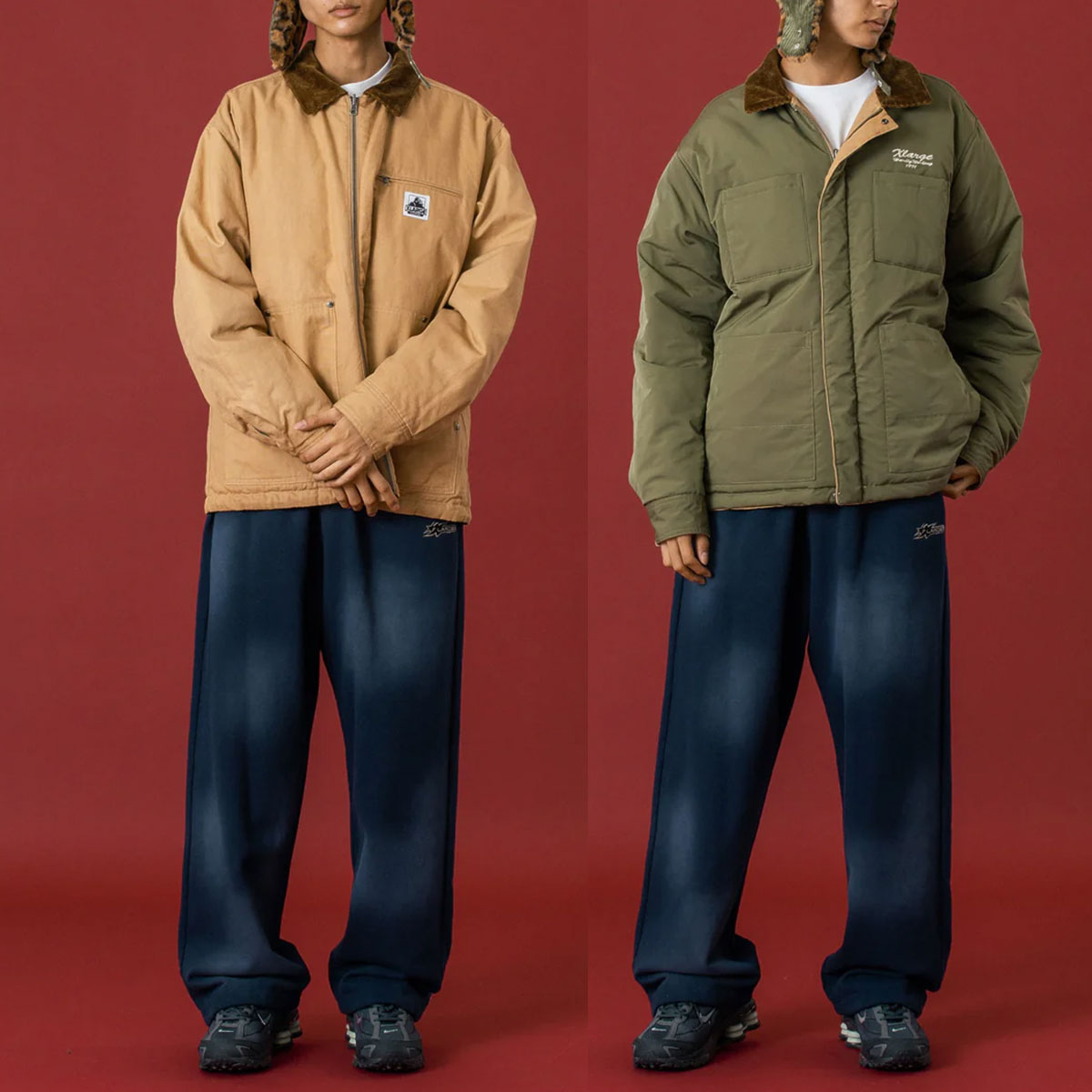 �������ȥ�顼�� ��� ��С����֥������㥱�å� ����  L ���ȥ꡼�� �͵��֥��� XLARGE ���� 2025 ���� | REVERSIBLE WORK JACKET��101254021003��