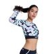 ROXY | FITNESS ROXY ACTIVE LS CROP TOP��ERJWR03926��