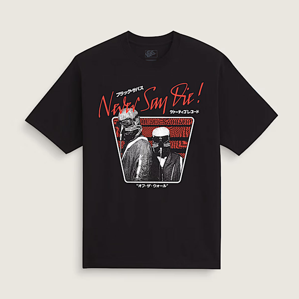 VANS | Black Sabbath Never Say Die T-Shirt��VN00134ZBLK��