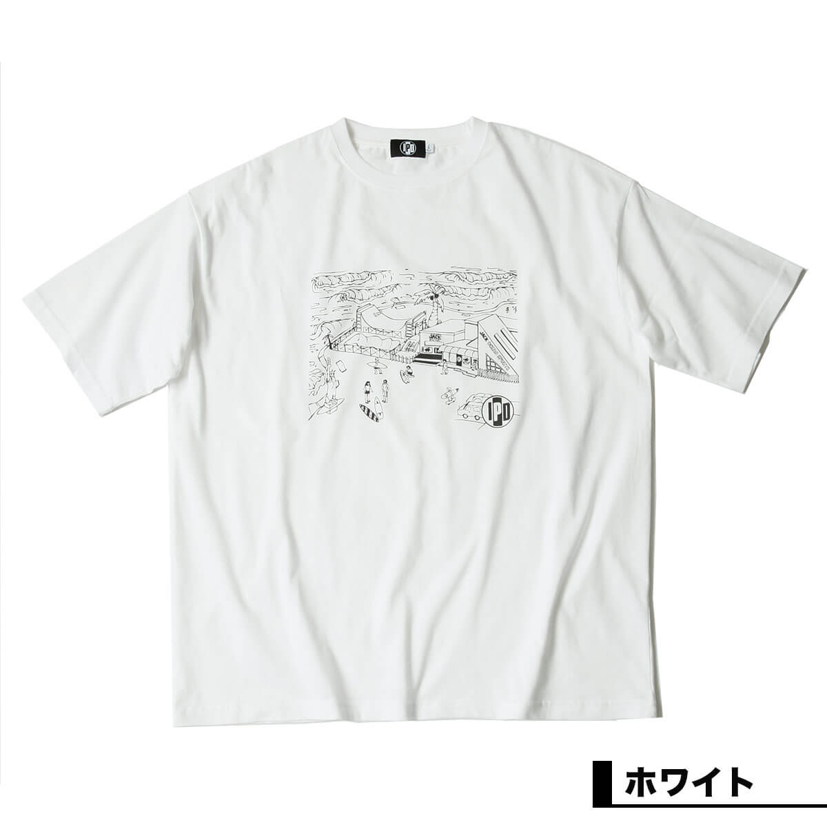 IPD x JACK OCEAN SPORTS 륵եåץܥ꡼ ȾµT  ǥ Ų  M L ȥåץ åȥ ƥ  ͵ ե ֥ ԡǥ | LOCAL SURF SHOP EXCLUSIVE TEE SHIRTIPDSS-9J0