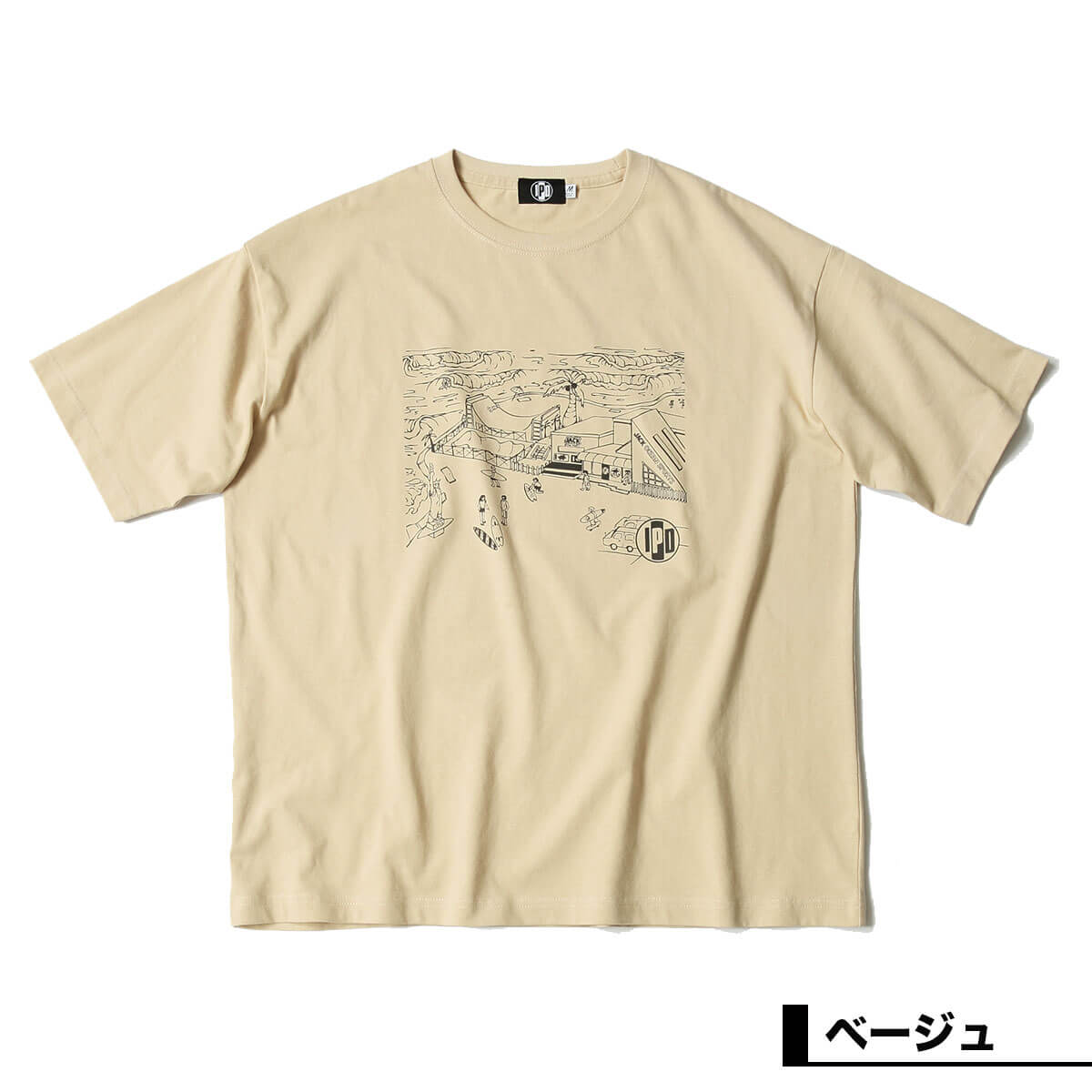 IPD x JACK OCEAN SPORTS 륵եåץܥ꡼ ȾµT  ǥ Ų  M L ȥåץ åȥ ƥ  ͵ ե ֥ ԡǥ | LOCAL SURF SHOP EXCLUSIVE TEE SHIRTIPDSS-9J0