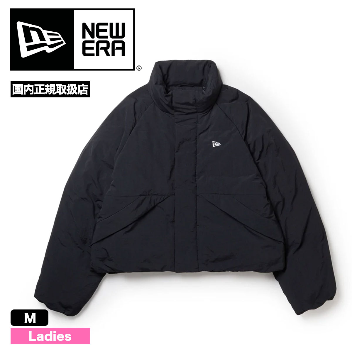�˥塼���� ��ǥ����� �����󥸥㥱�å� ���硼�Ⱦ� ���� ����ץ� �֥�å� M �͵��֥��� NEW ERA  newera | Women��s  DOWN JACKET��14703378��