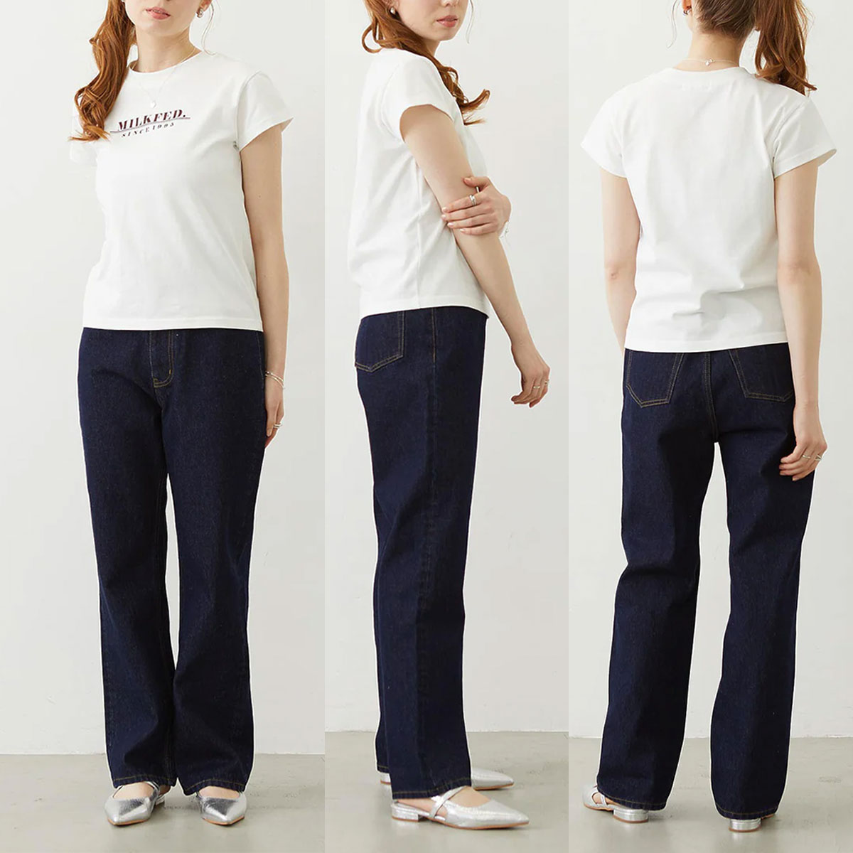MILKFED. | STRAIGHT DENIM PANTS��103262031004��