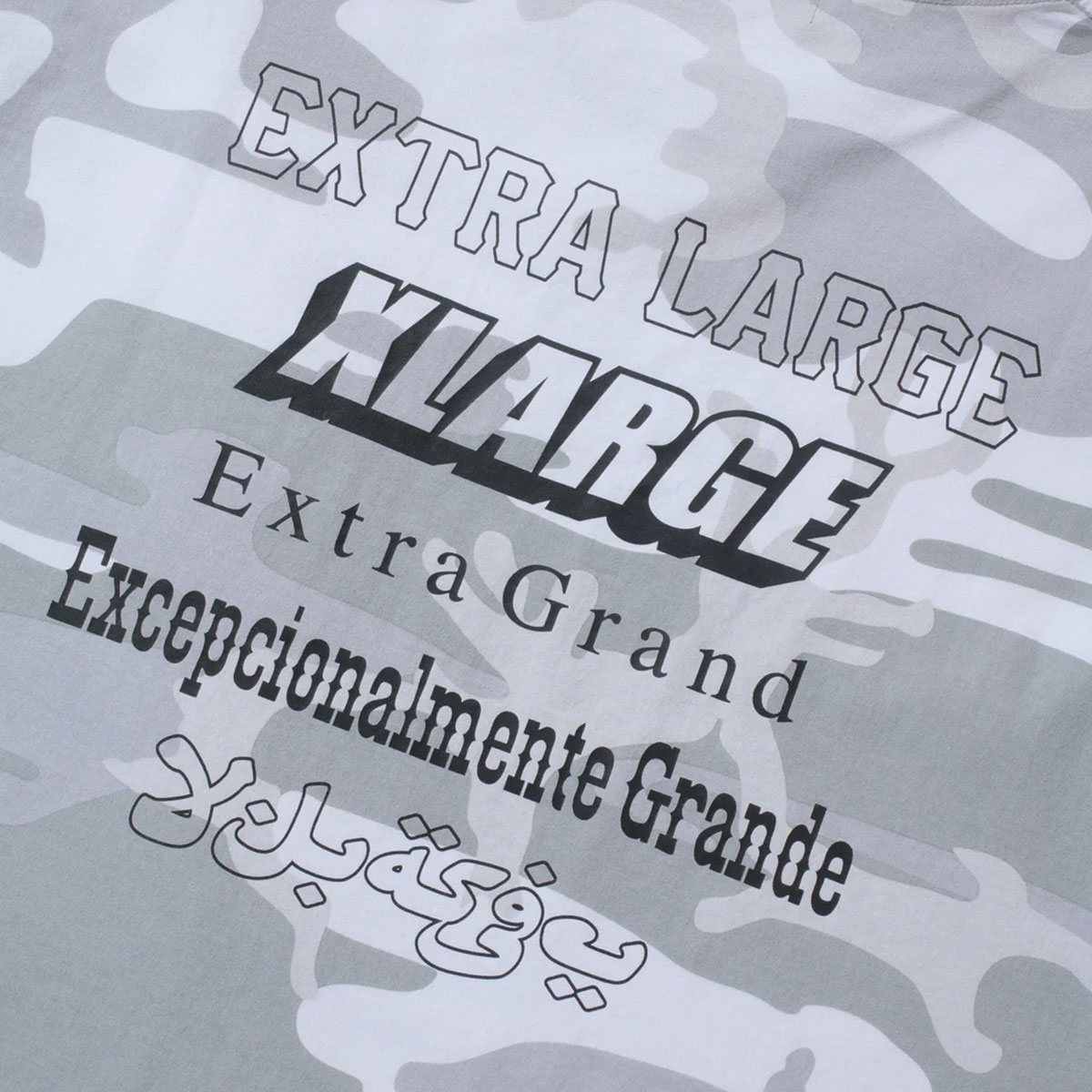 XLARGE  | MULTI LOGO CAMO S/S TEE��101262011030��