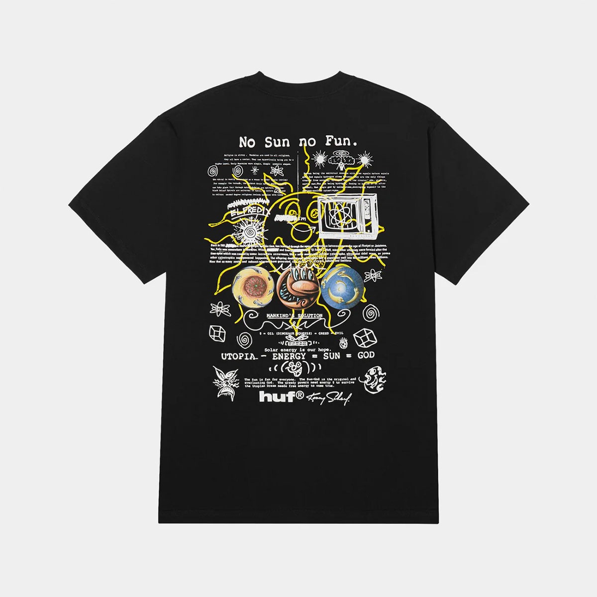 HUF  | KENNY SCHARF PHILOSOPHY TEE��TS02864��
