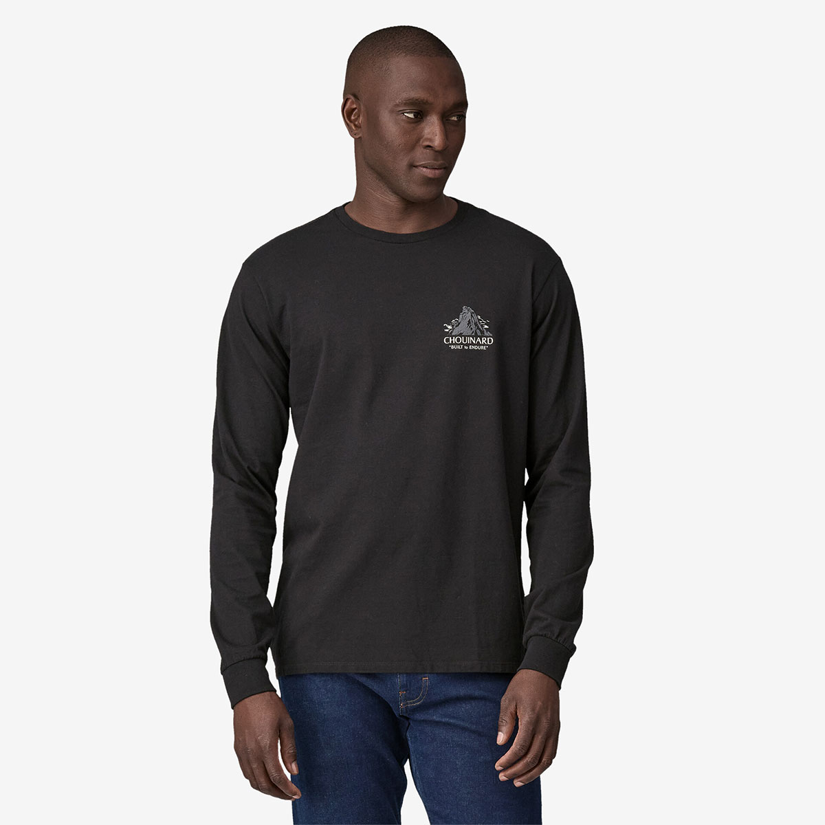 20%OFF Patagonia ѥ˥  T Ĺµ T ȥåץ ե  ȥɥ  ͵֥   | Men's Long-Sleeved Chouinard Crest Responsibili-Tee37779 