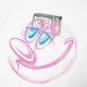 HUF  | KENNY SCHARF TELEVISION CHILDHOOD TEE��TS02862��