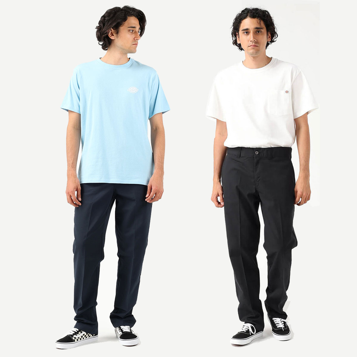 DICKIES �ǥ��å�����  �������ȥܡ��ǥ��� ���ȥ졼�� �ĥ���ѥ�� �����ե��å� ��� �ѥ�� ���ܥ� ����ѥ�� �����ܡ� ���������� �������� �͵� �֥��� | STRAIGHT TWILL PANTS SLIM FIT��DK009745��