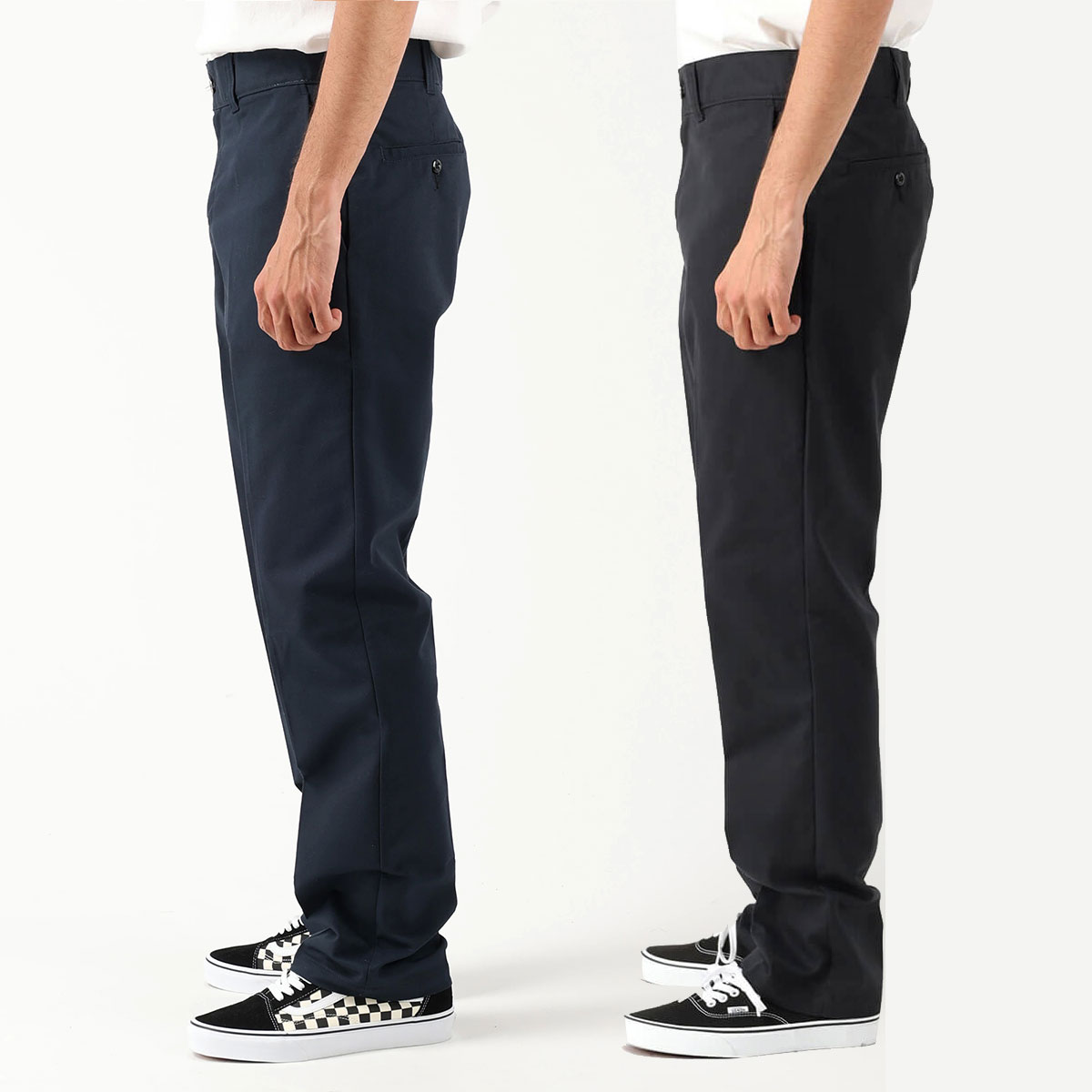 DICKIES �ǥ��å�����  �������ȥܡ��ǥ��� ���ȥ졼�� �ĥ���ѥ�� �����ե��å� ��� �ѥ�� ���ܥ� ����ѥ�� �����ܡ� ���������� �������� �͵� �֥��� | STRAIGHT TWILL PANTS SLIM FIT��DK009745��