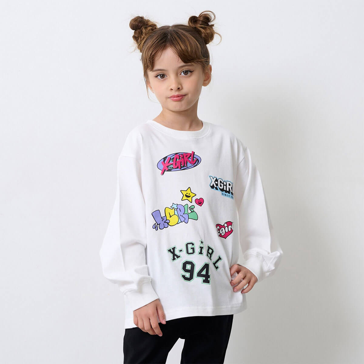 2026ǯʡ ͽۿ̸ å ʡ xgirl stages å륹ơ  5å 饤 å λ   Ҷ Ҥɤ  130cm 140cm  ͵ ֥ | X-girl Stages GIRLSå(JACK)