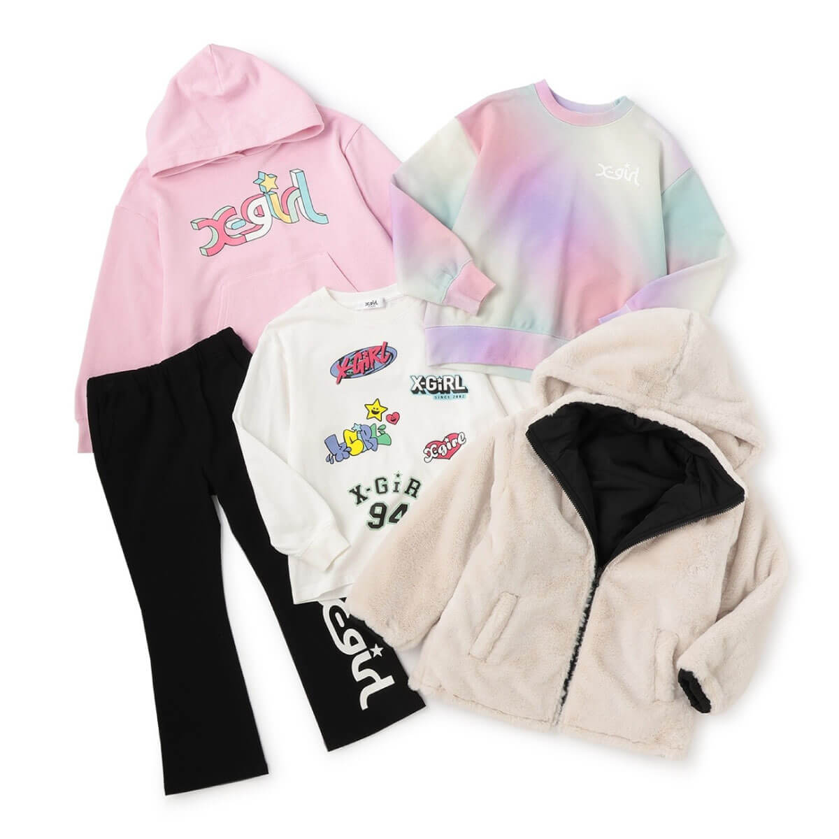 2026ǯʡ ͽۿ̸ å ʡ xgirl stages å륹ơ  5å 饤 å λ   Ҷ Ҥɤ  130cm 140cm  ͵ ֥ | X-girl Stages GIRLSå(JACK)