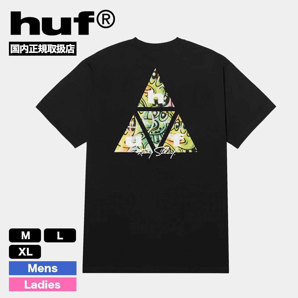HUF  | KENNY SCHARF MULTITUD TT TEE��TS02866��