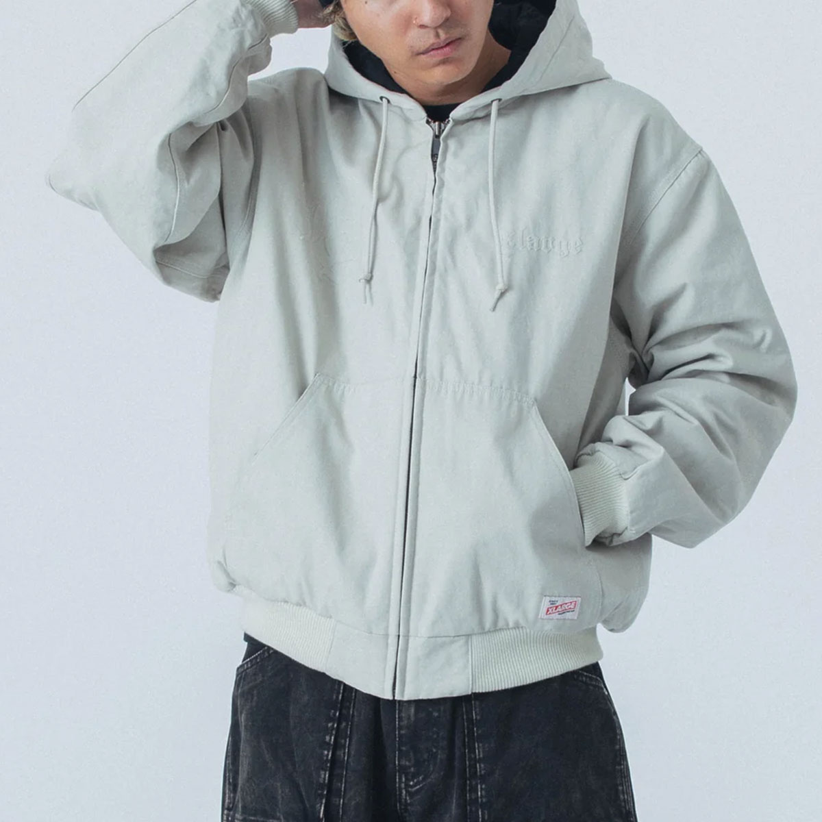 ڥޡۥȥ顼  㥱å  å ܥù 3 ͵ ֥ XLARGE   | EMBOSSED OLD ENGLISH HOODED WORK JACKET101251021002(JACK)