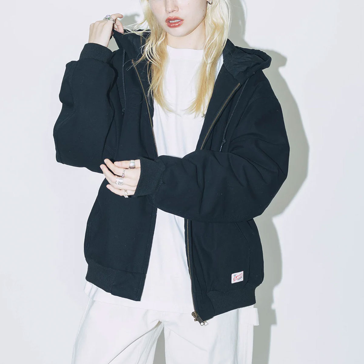 ڥޡۥȥ顼  㥱å  å ܥù 3 ͵ ֥ XLARGE   | EMBOSSED OLD ENGLISH HOODED WORK JACKET101251021002(JACK)