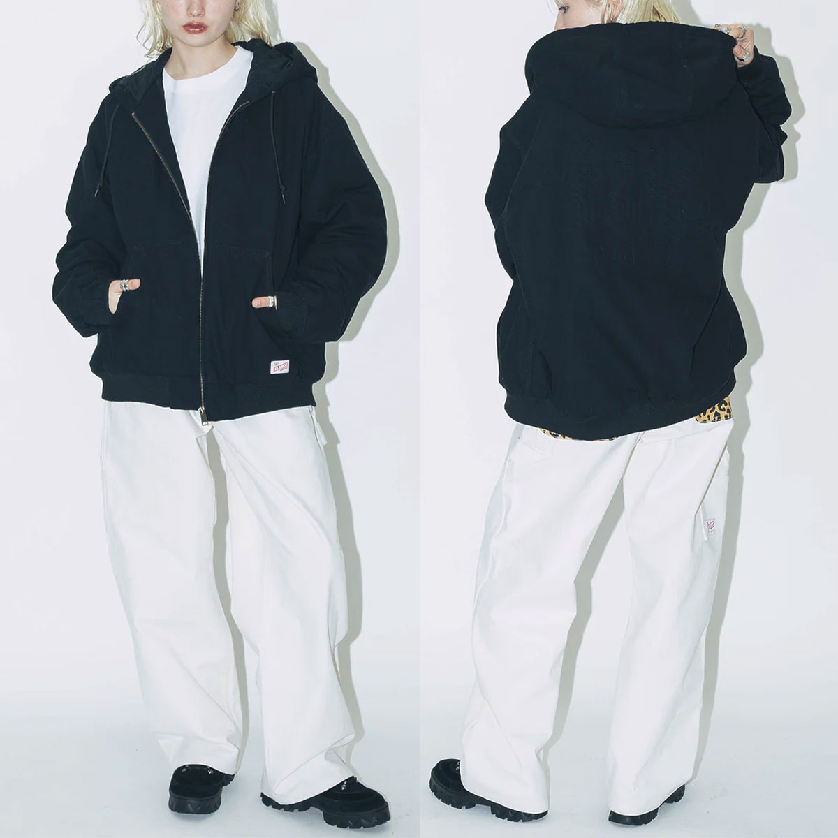 ڥޡۥȥ顼  㥱å  å ܥù 3 ͵ ֥ XLARGE   | EMBOSSED OLD ENGLISH HOODED WORK JACKET101251021002(JACK)
