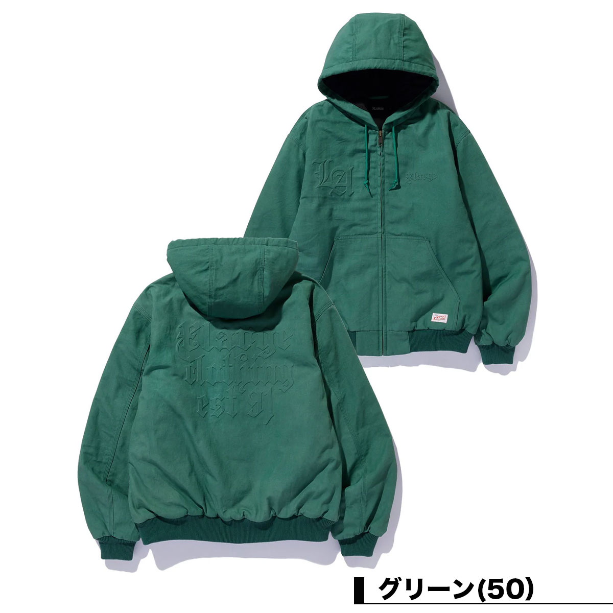 ڥޡۥȥ顼  㥱å  å ܥù 3 ͵ ֥ XLARGE   | EMBOSSED OLD ENGLISH HOODED WORK JACKET101251021002(JACK)