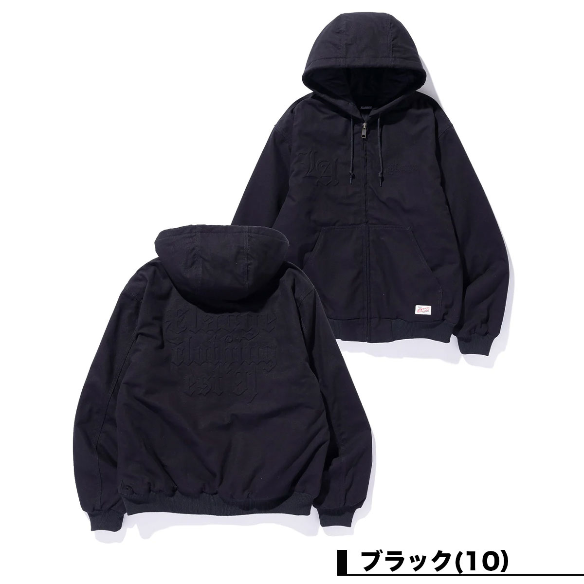 ڥޡۥȥ顼  㥱å  å ܥù 3 ͵ ֥ XLARGE   | EMBOSSED OLD ENGLISH HOODED WORK JACKET101251021002(JACK)