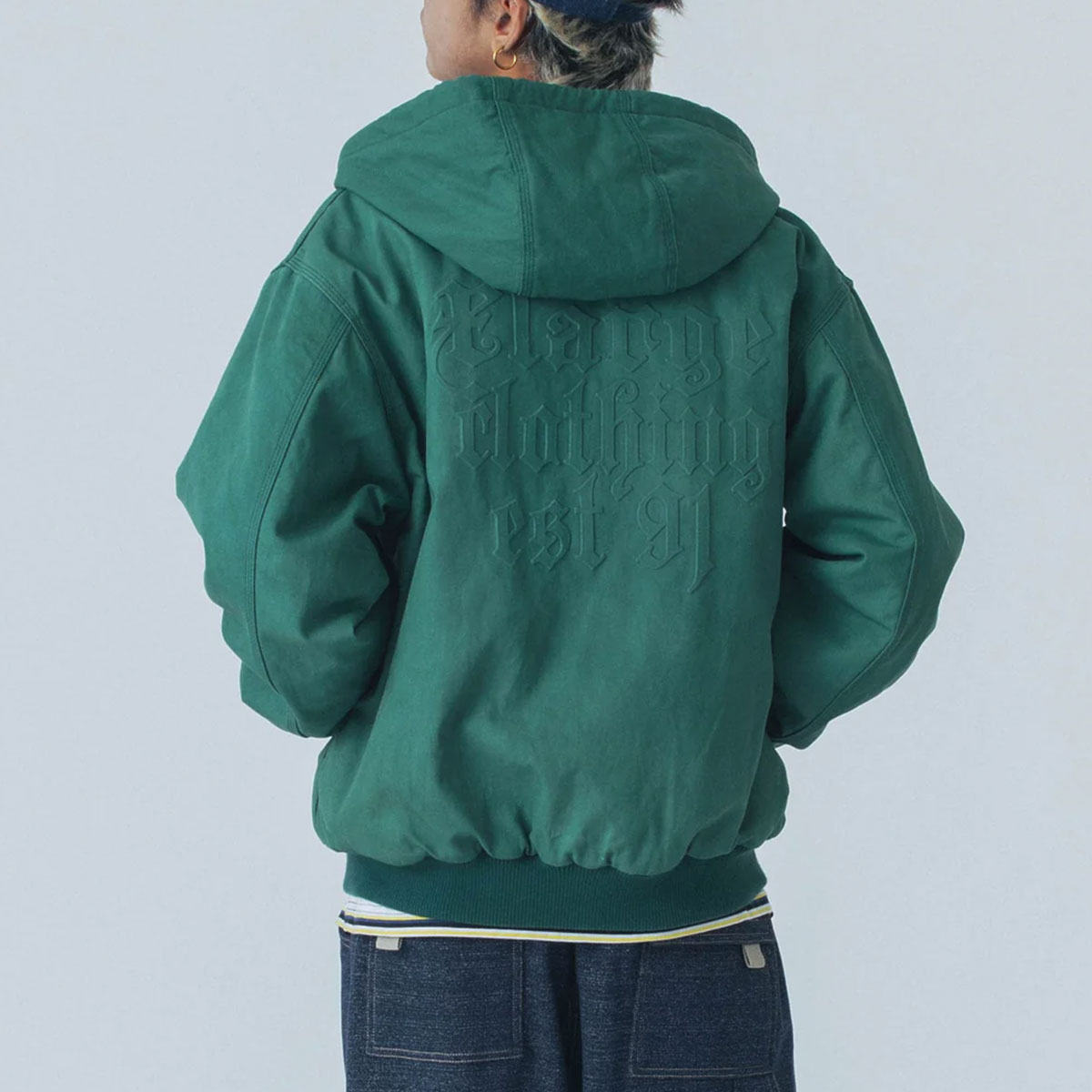 ڥޡۥȥ顼  㥱å  å ܥù 3 ͵ ֥ XLARGE   | EMBOSSED OLD ENGLISH HOODED WORK JACKET101251021002(JACK)