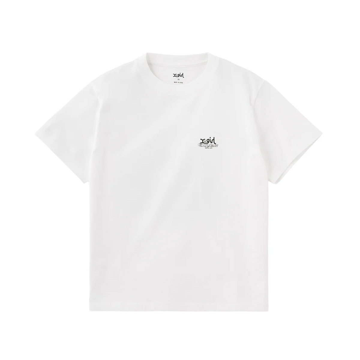 X-GIRL  | HIBISCUS CAMOUFLAGE FACE S/S TEE��105262011030��