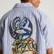 HUF | KENNY SCHARF TELEVISION STRIPE SHIRT��BU00293��