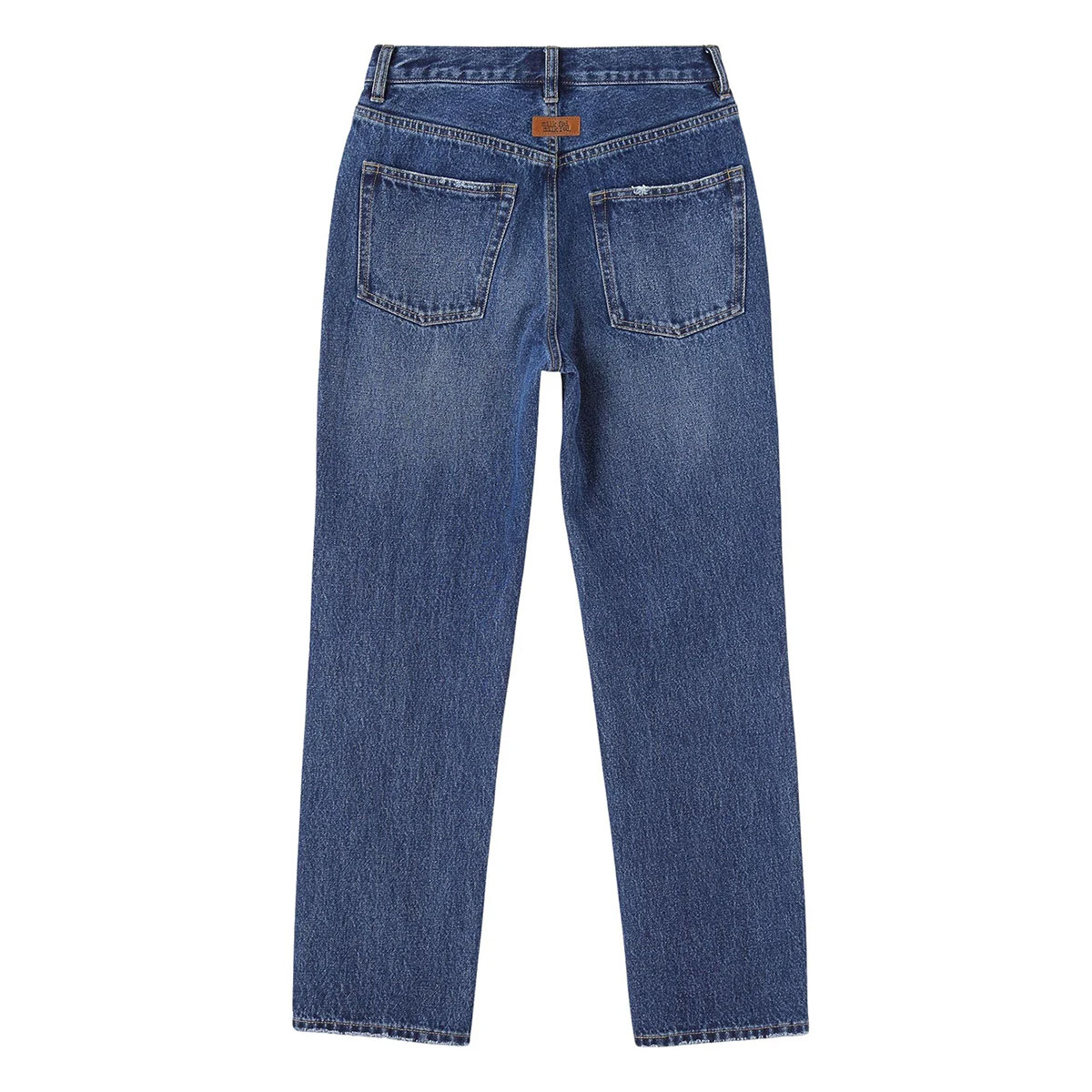MILKFED. | REPAIR DETAIL DENIM PANTS��103263031002��
