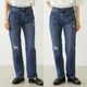 MILKFED. | REPAIR DETAIL DENIM PANTS��103263031002��