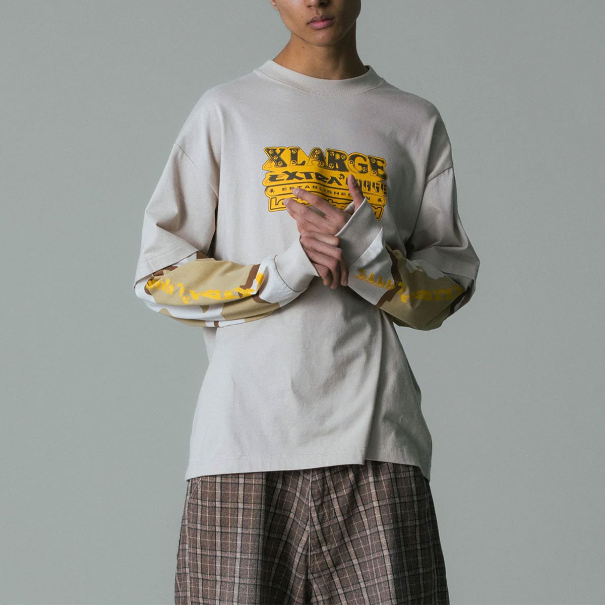 XLARGE  | EXTRALARGE LAYERED L/S TEE��101262011003��